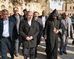 دیدار وزیر امور خارجه و استاندار اصفهان با خانواده معظم شهدای ارامنه در آستانه سال نو میلادی