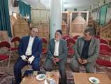 دیدار مسئولان فرهنگی بنیاد شهید با پدر هنرمند شهید والامقام خبوشانی