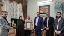 تجلیل ریاست جمهوری از خانواده شهید خدمت، محسن دریانوش