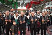 برگزاری آیین شام غریبان امام رضا(ع) در گلستان شهدای اصفهان
