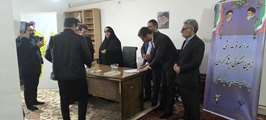 مراسم  قرعه کشی واگذاری زمین مسکونی به ایثارگران شهرستان خوروبیابانک برگزار شد
