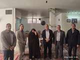 دیدار مسئولین شهرستان برخوار از خانواده معزز شهدا