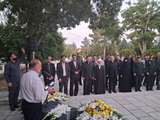 رونمایی از سنگ یادبود سردار شهید حسین سلامی در گلپایگان؛ تجدید میثاق با آرمان‌های شهدا