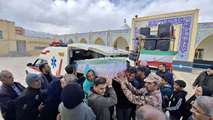 برگزاری مراسم تشییع پیکر شهید والامقام مهندس حسین صادقی در پی تجاوز آمریکایی _ صهیونیستی در چرمهین