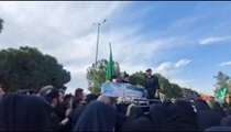 مراسم تشییع شهید مدافع وطن سرهنگ پاسدار سید محمد میرحسینی بیدگلی